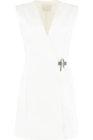 Givenchy Vestido corto de mezclilla con motivo 4G