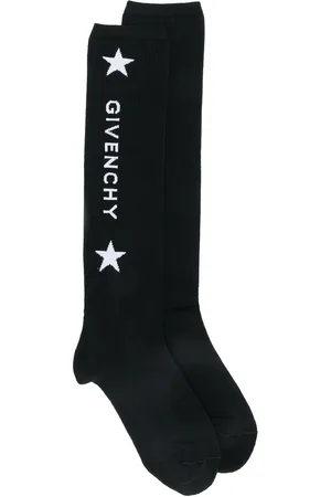 Givenchy Logo star intarsia socks