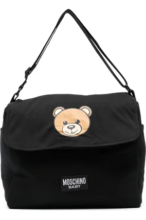 Moschino Pañalera con motivo Teddy Bear