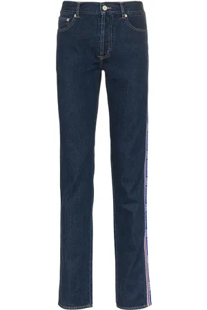 Givenchy Jeans con franjas con logo