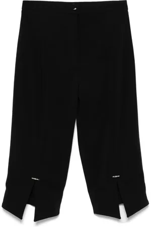 MUGLER Pantalones capri con perforaciones
