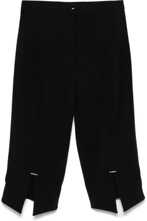 MUGLER Pantalones capri con perforaciones