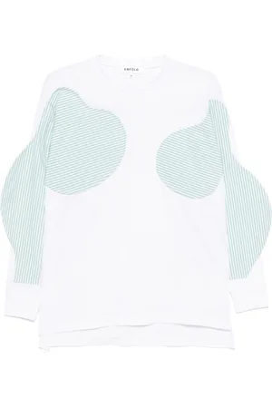 ENFÖLD Playera con diseño patchwork