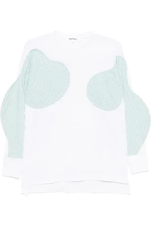 ENFÖLD Playera con diseño patchwork