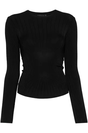 MUGLER Top tejido esculpido