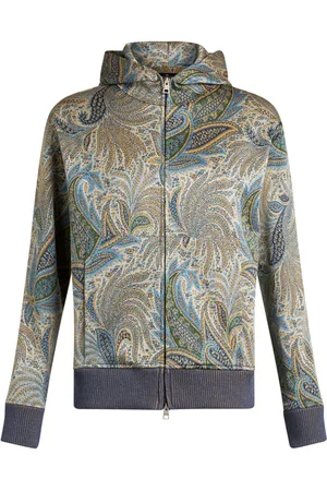 Etro Hoodie con estampado de cachemira