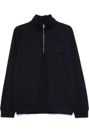 C.P. Company Sudadera con cuello de playera tipo polo