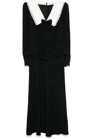 Alessandra Rich Vestido midi Envers