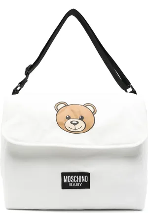 Moschino Pañalera con motivo Teddy Bear