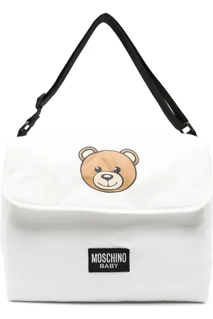 Moschino Pañalera con motivo Teddy Bear