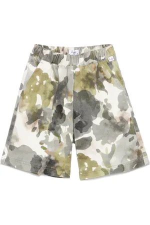 Il gufo Shorts con estampado militar