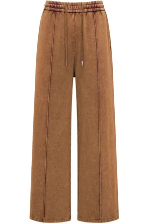Feng Chen Wang Pants con efecto lavado