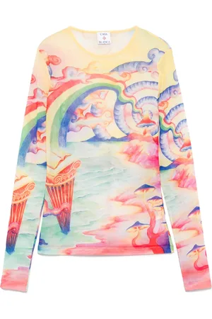 Casablanca Top estampado