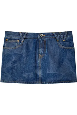 Vivienne Westwood Falda corta de mezclilla