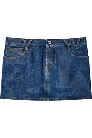 Vivienne Westwood Falda corta de mezclilla
