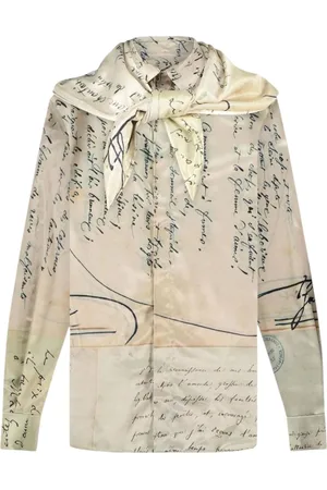 FLÂNEUR Camisa con estampado Letter