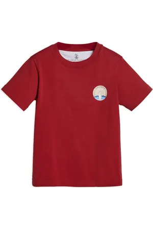 Brunello Cucinelli Playera estampada