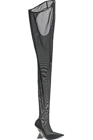 The Attico Botas Cheopissima con tacón 105mm