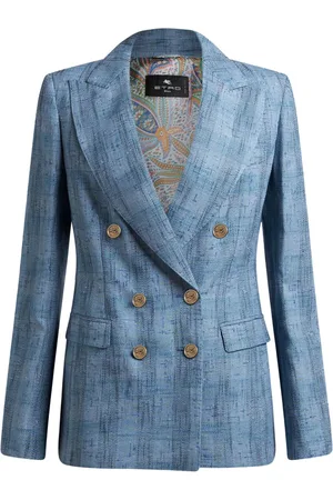 Etro Blazer con motivo de cuadros