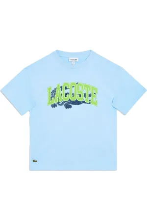 Lacoste Playera con cocodrilo estampado