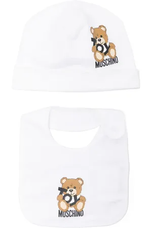 Moschino Gorro con estampado Teddy Bear