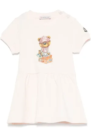 Moncler Vestido con motivo Teddy Bear