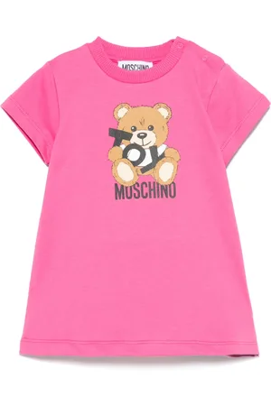 Moschino Vestido con motivo Teddy Bear