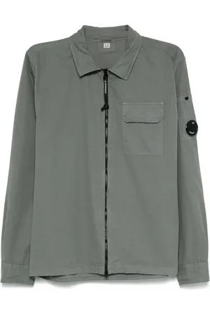 C.P. Company Sobrecamisa con detalle Lens