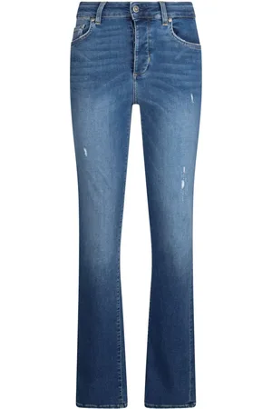 Liu Jo Jeans rectos con tiro alto
