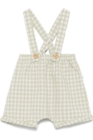 TEDDY & MINOU Set de shorts con motivo de cuadros