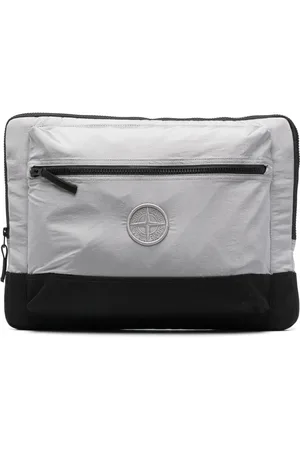Stone Island Portalaptop con bordado Compass