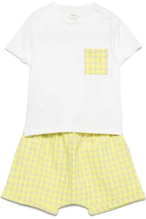 TEDDY & MINOU Set de shorts con motivo de cuadros