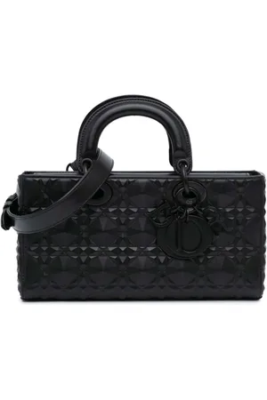Dior Bolsa satchel Medium Calfskin Cannage Diamond Lady D Joy 2023