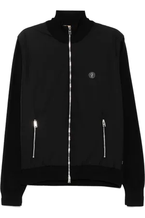 HUGO BOSS Chamarra bomber con parche del logo