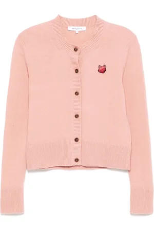 Maison Kitsuné Cárdigan con parche Bold Fox Head