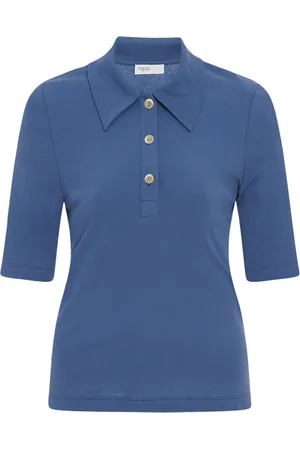 ROSETTA GETTY Playera tipo polo con botones