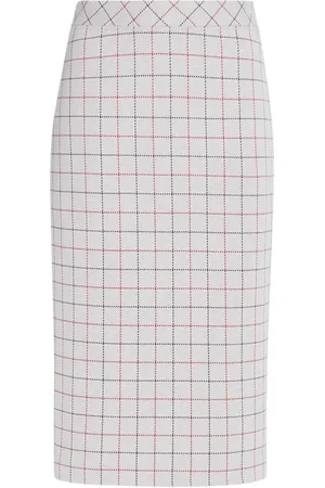 ROSETTA GETTY Falda lápiz estilo pull-on