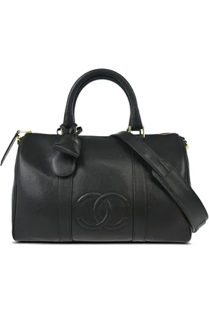 CHANEL Bolsa duffle con logo CC 1995