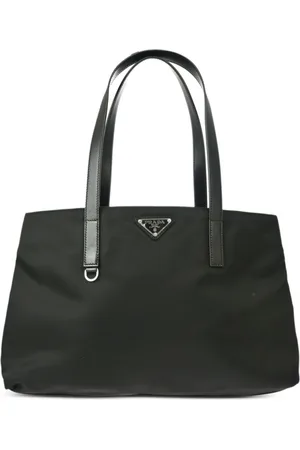 Prada Tote con logo triangular 2010