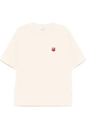 Maison Kitsuné Playera con parche Bold Fox Head