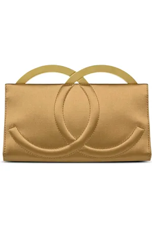 CHANEL Bolsa de mano con logo CC 2005