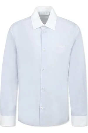 Gucci Playera tipo polo con cuello en contraste