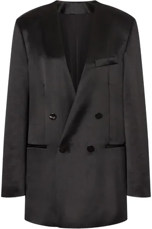 Serafini Blazer sin solapas con doble botonadura