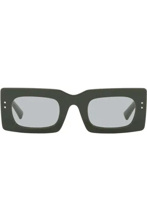 VALENTINO GARAVANI Lentes de sol con armazón rectangular