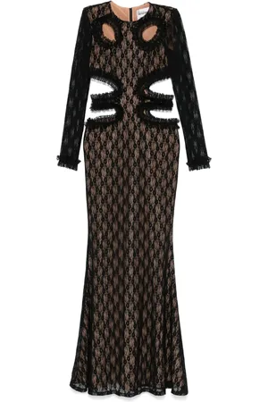 Self-Portrait Vestido largo de x Christopher Kane