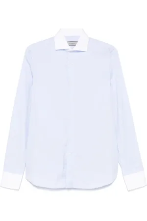 CANALI Camisa con cuello italiano
