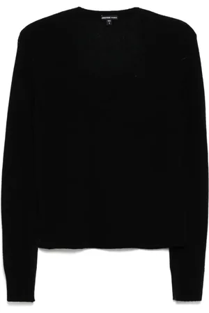 James Perse Suéter Soft Featherweight Cashmere Deep V