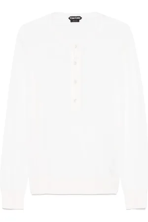 Tom Ford Suéter con cuello henley