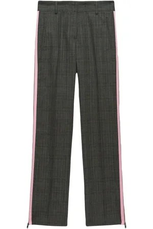 Msgm Pantalones con dobladillo vuelto