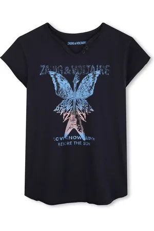 Zadig & Voltaire Playera con estampado gráfico